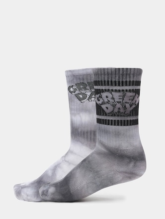 Green Day Tie Die Socks 2-Pack