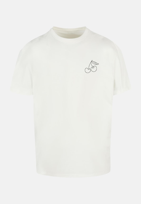 Cherry Heavy Oversize Tee-0