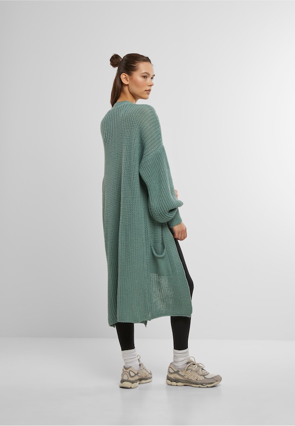 Cloud 5ive Longform Knit Cardigan with 2-Pockets-1