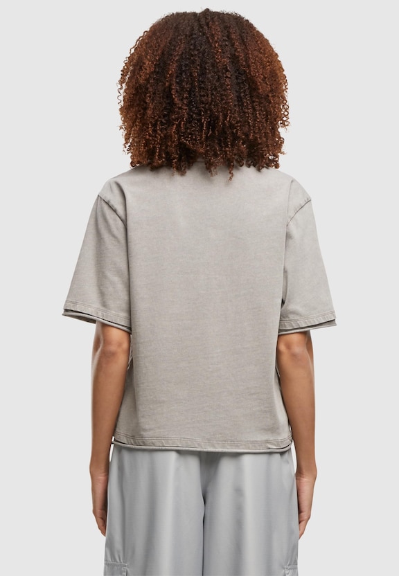 Ladies Washed Jersey Boxy-1