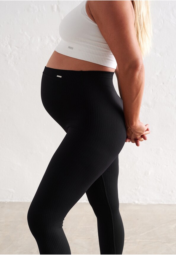Maternity Ribbed Seamless-2