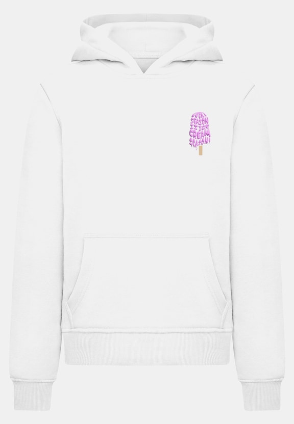 Kids Ice Cream Season - Basic Hoody-2