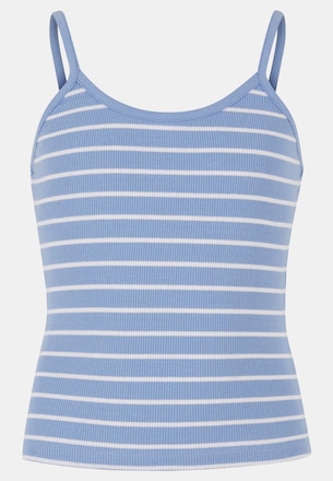 Girls Striped Rib Basic 