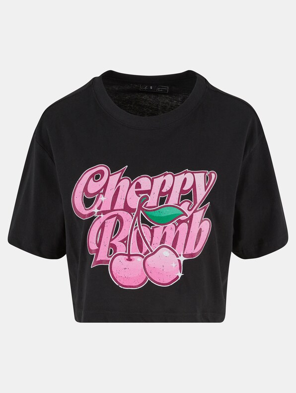 Cherry Bomb Ladies Short Overized -2