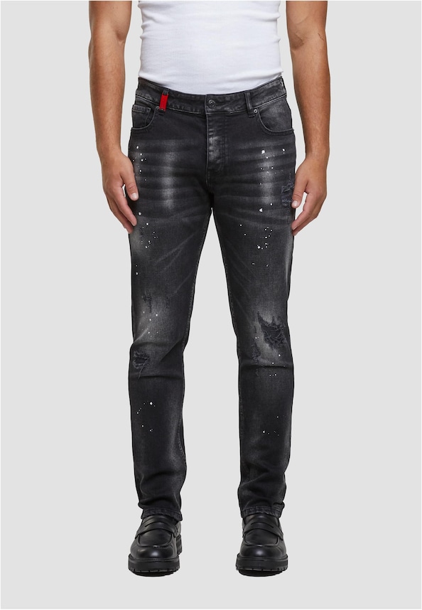 CARLOS DESTROYED SLIM FIT JEANS-0