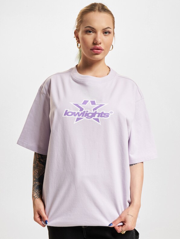 Low Lights Studios Superstar T-Shirt lavender-2