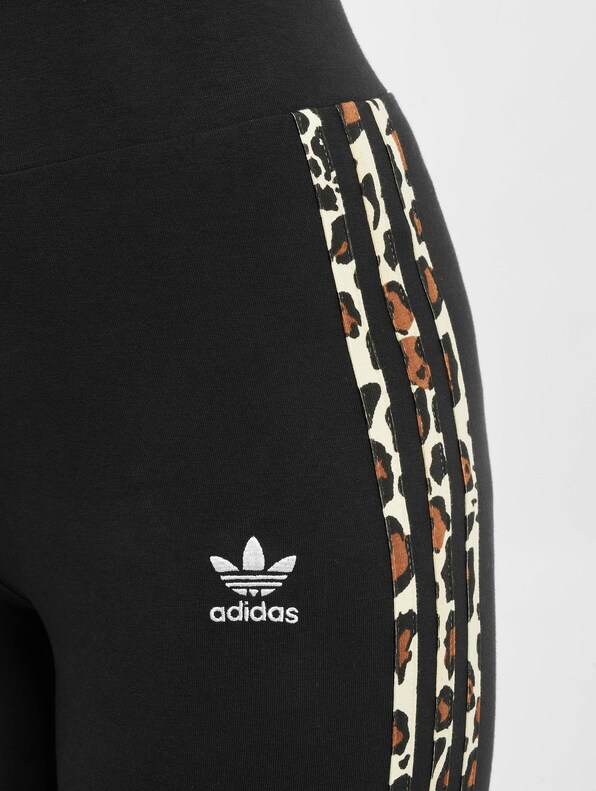 adidas Originals Leopard Luxe leggings in black