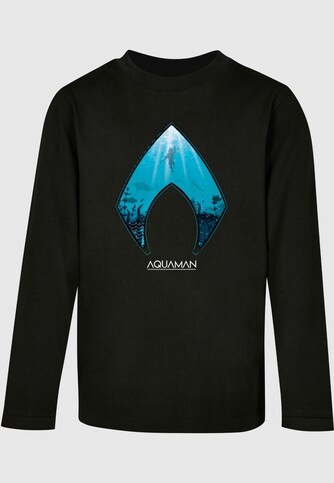 Kids Aquaman - Ocean Logo Longsleeve