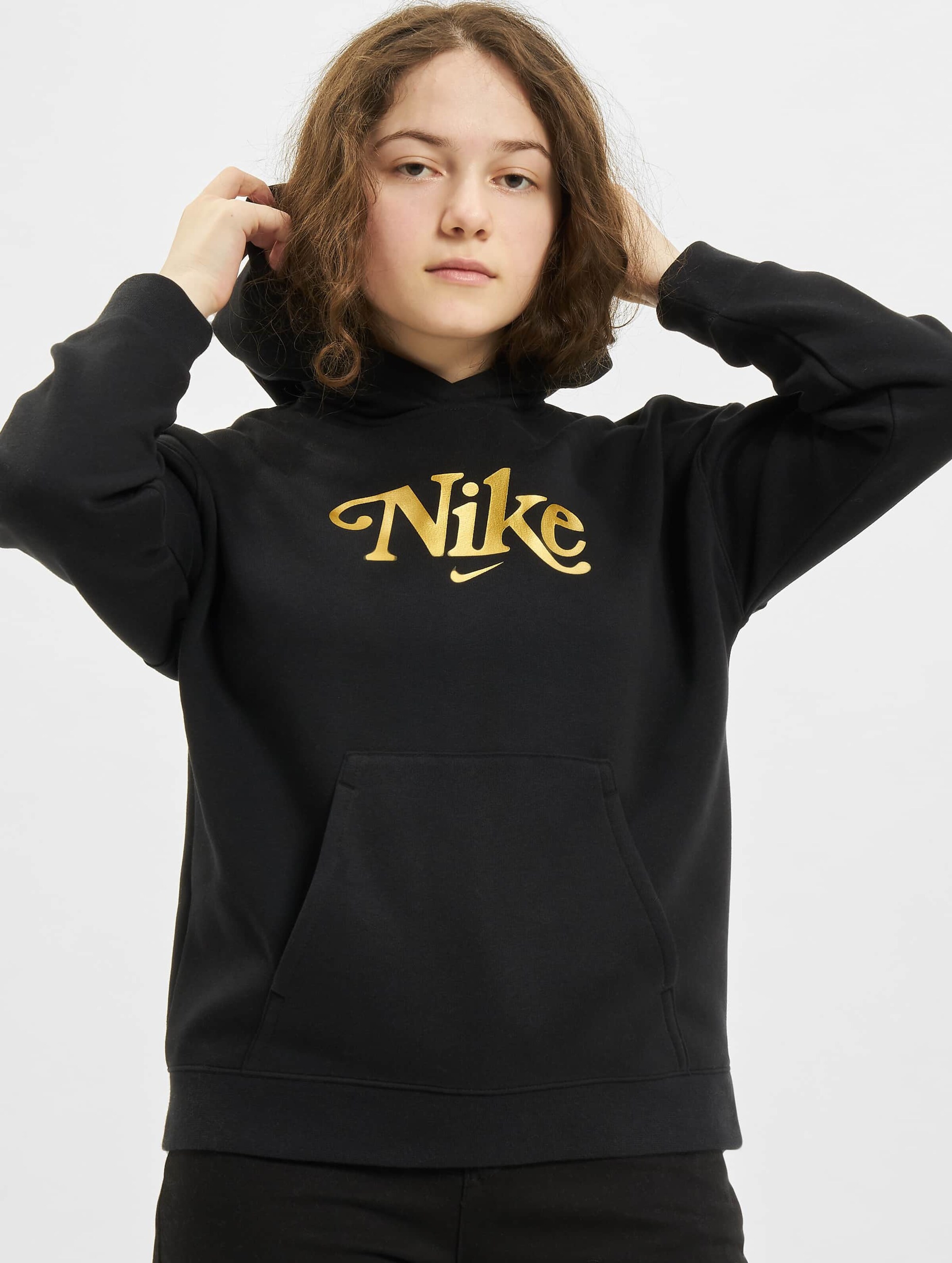 Nike metallic rally on sale hoodie