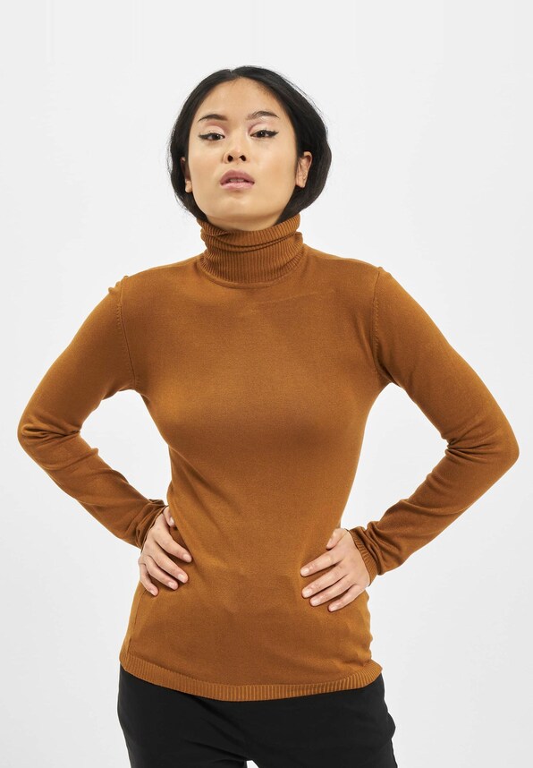Ladies Basic Turtleneck-1