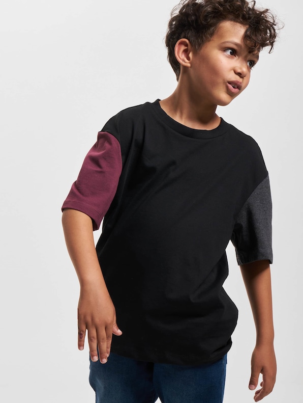 Boys Organic Oversized Colorblock -0