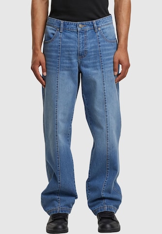 Wide Leg Denim With Dividing Seams