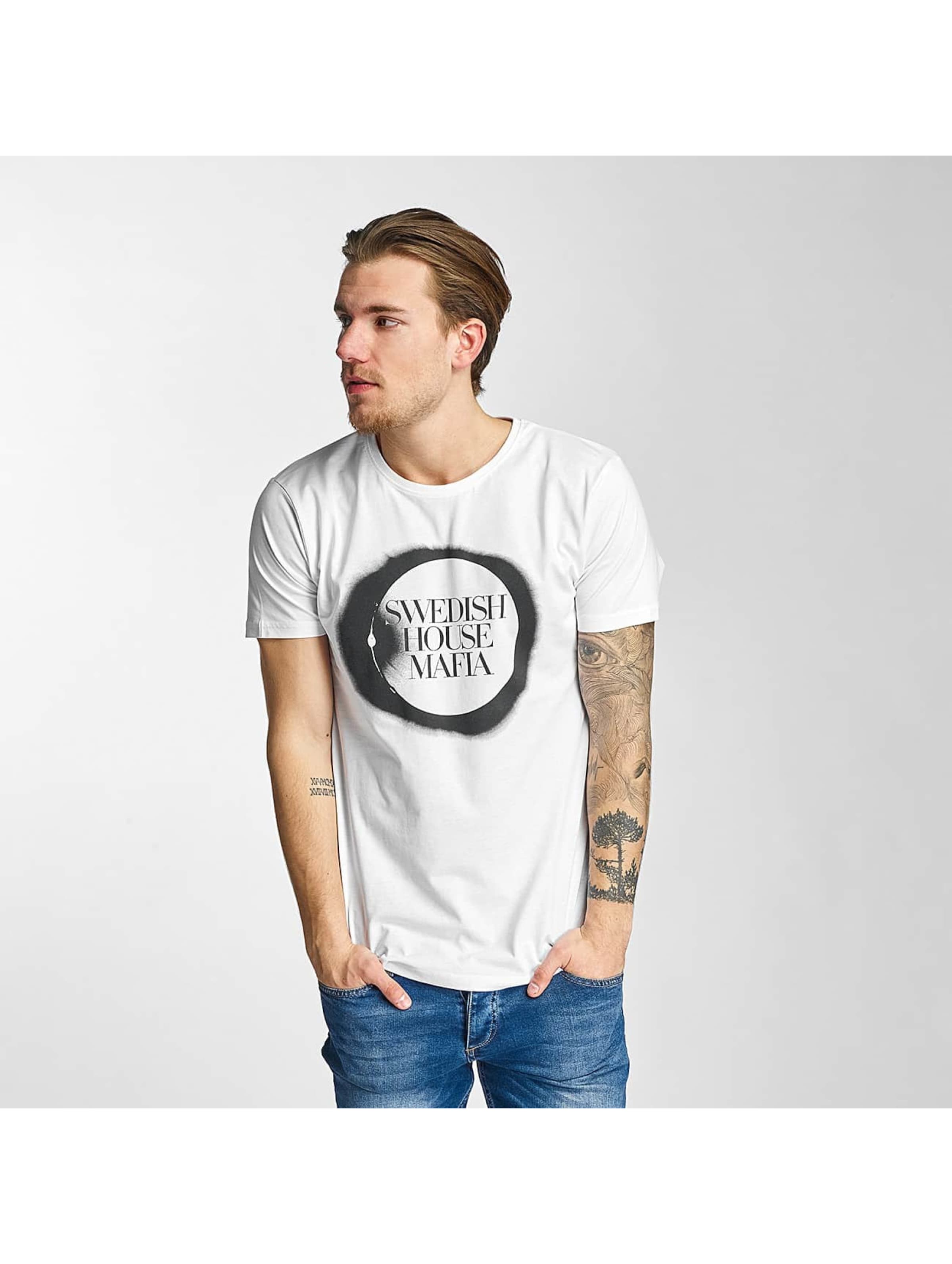 Merchcode Swedish House Mafia Logo Tee Mannen op kleur wit, Maat M