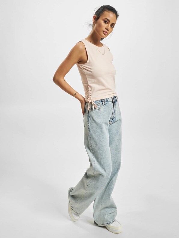 Lace Up Cropped-4