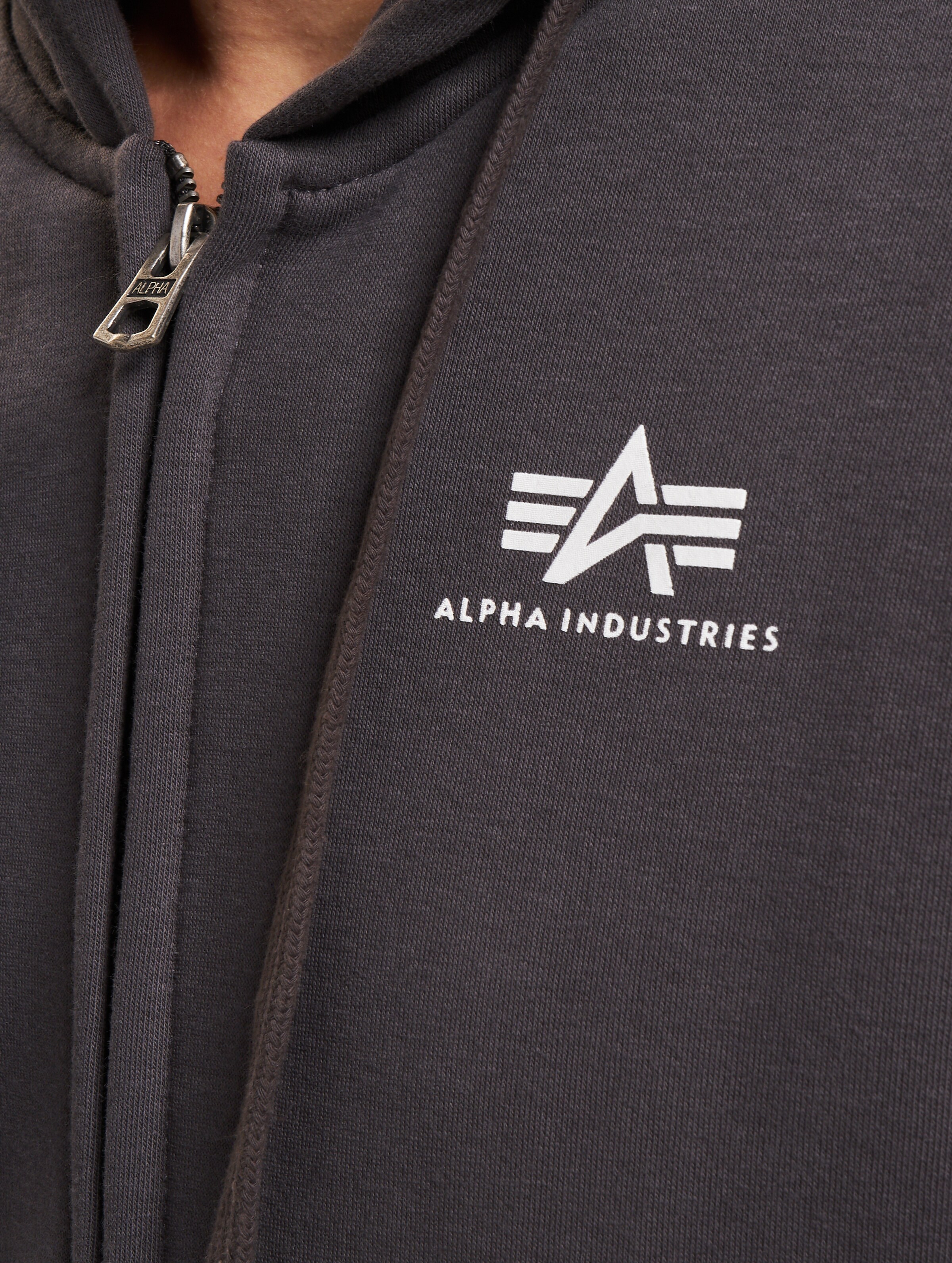 Alpha industries zipper sale