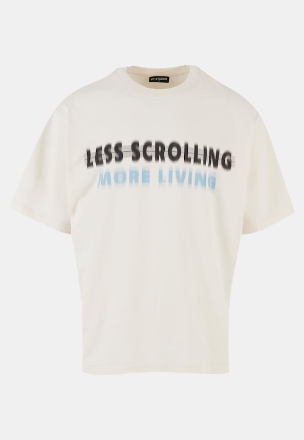 2Y Less Scrolling Oversize Tee-1