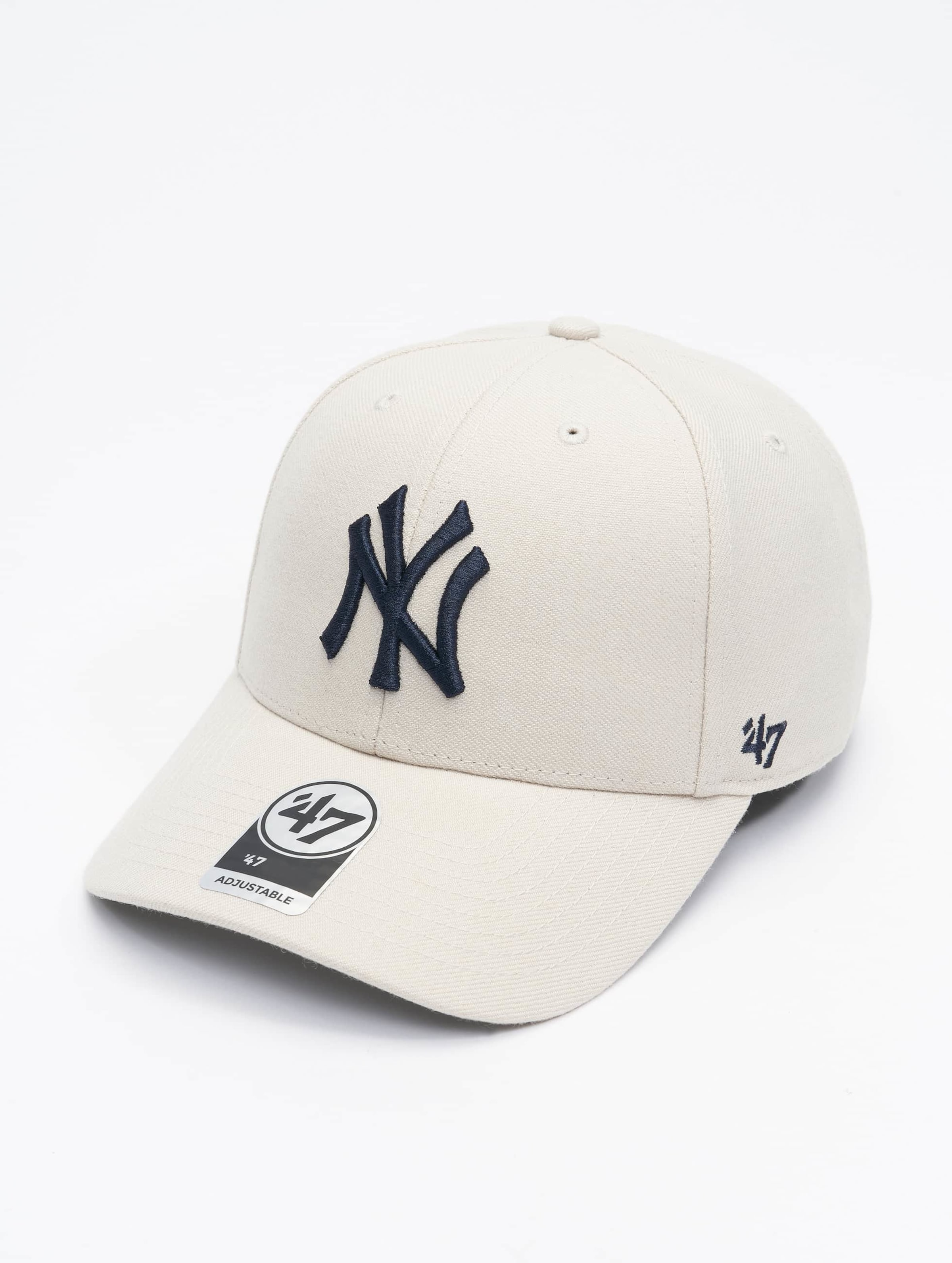 47 Brand New York Yankees MVP Cap B-MVP17WBV-BN, Unisex, Beige, Pet, maat: One size