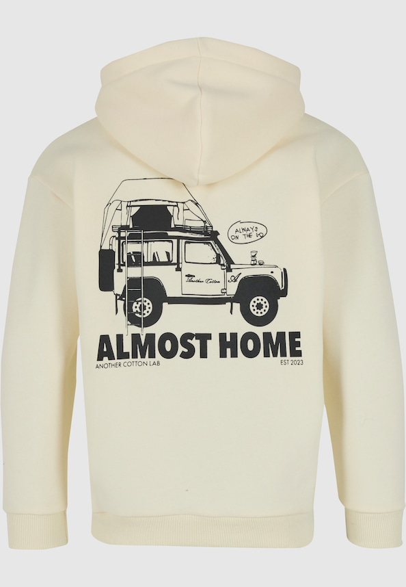 Almost Home Oversized Zip Hoodie-1