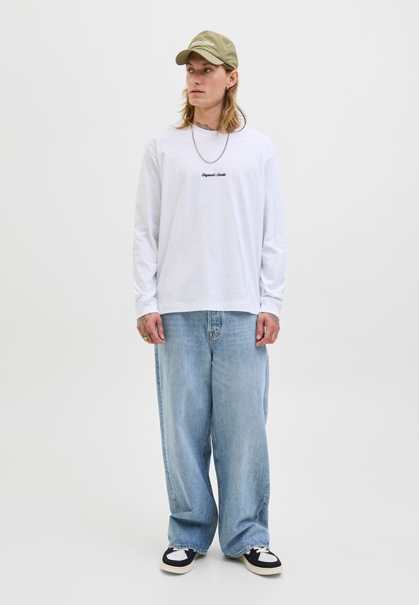 JORNORREBRO EMB TEE LS CREW NECK-2