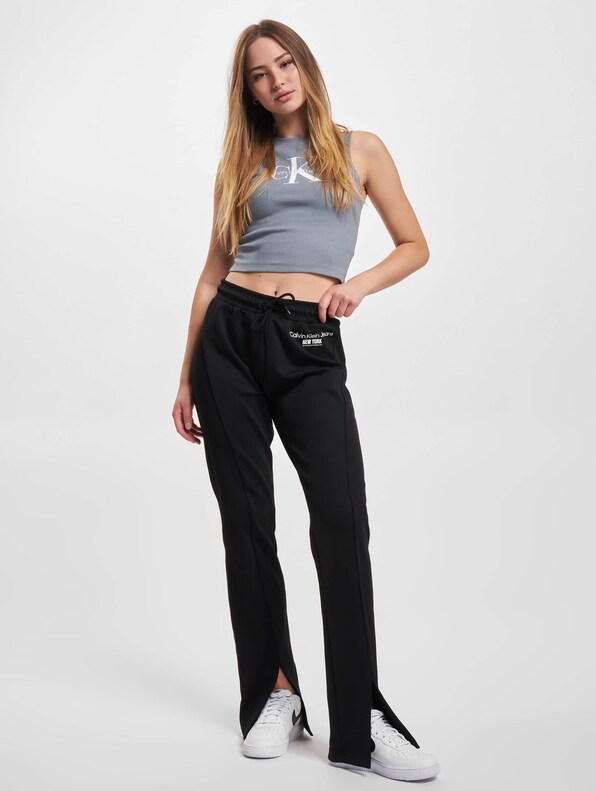 Calvin Klein Jeans Rib Insert Interlocks Jogginghose-6