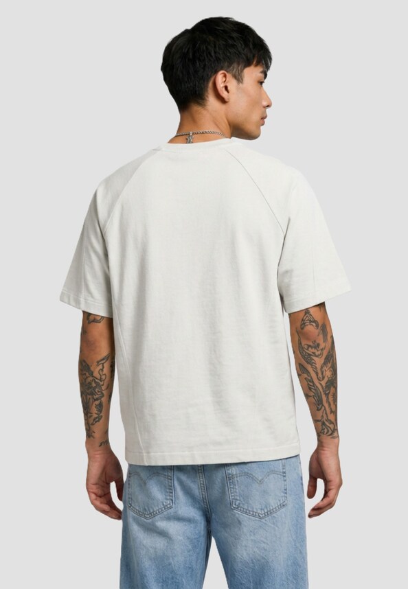 Contrast Seam Peached Heavy-1