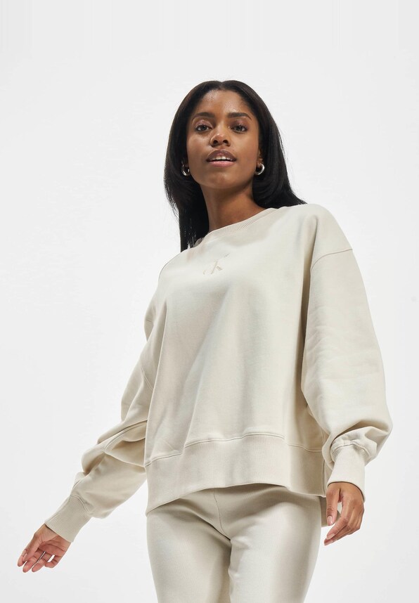 Calvin Klein Back Polaroid Label Sweatshirt Black-0