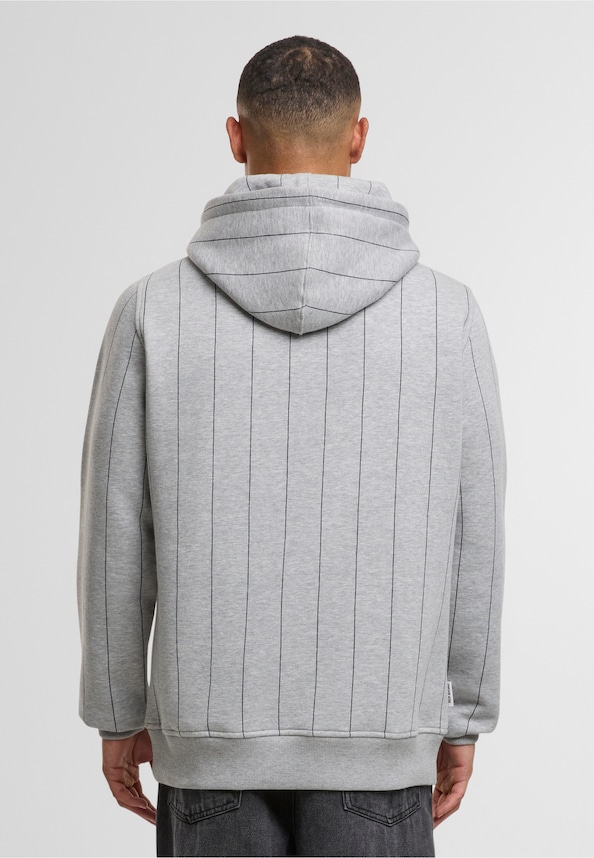 Classic Label Pinstripes Hoodie-1