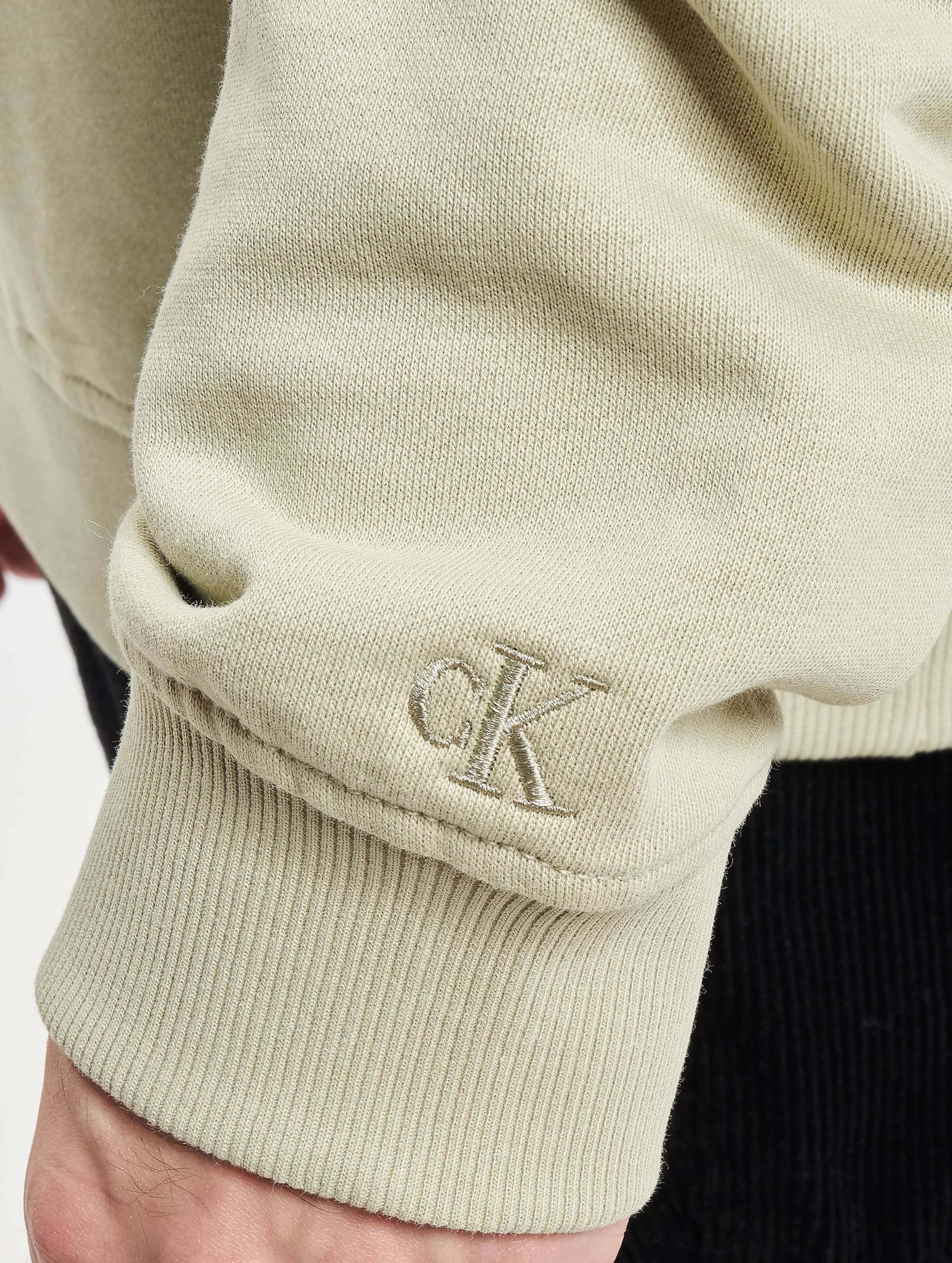 Calvin klein beige sweatshirt hot sale