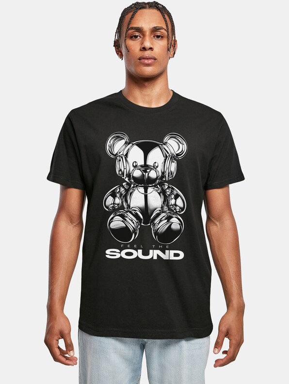 Mister Tee Feel The Sound Chrome Bear Tee-0
