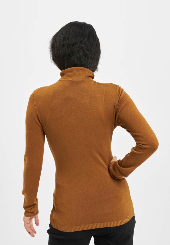 Ladies Basic Turtleneck-0