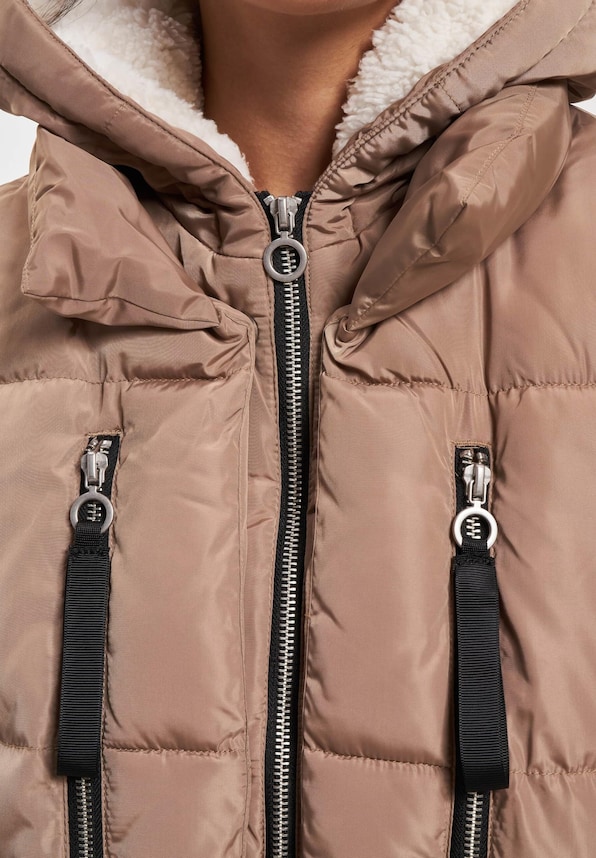 Only Newnora Long Puffer Mantel-5
