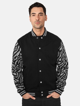 Urban Classics 2-Tone Zebra College Jacket