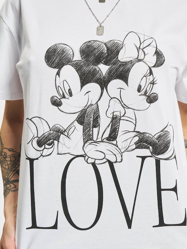 Ladies Minnie Loves Mickey -3