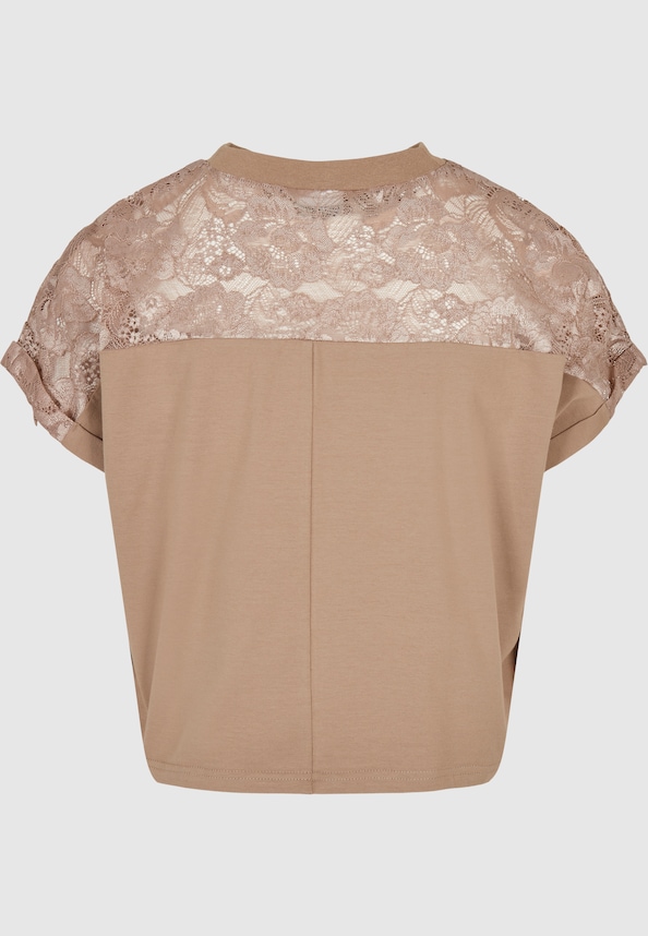 Ladies Short Oversized Lace-5