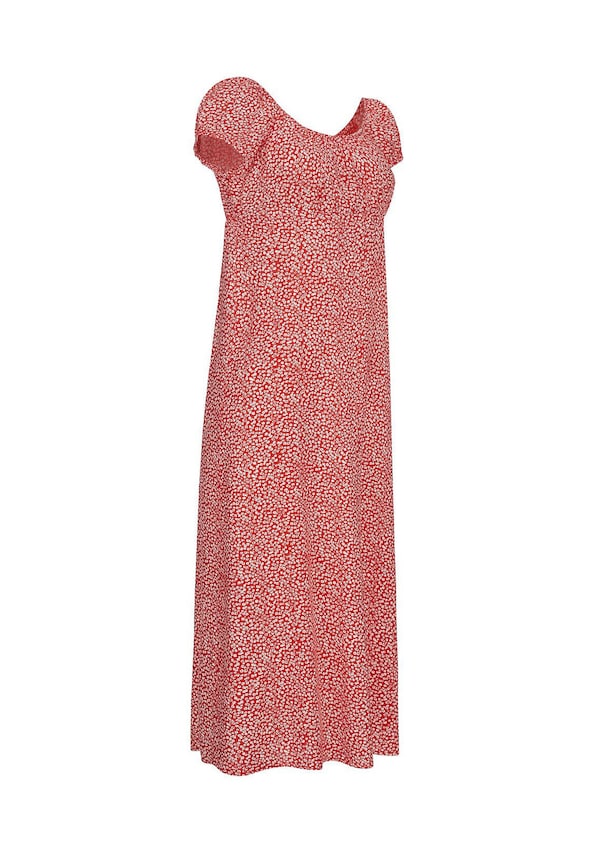 ONLY Damen Midi Viskose Kleid-1