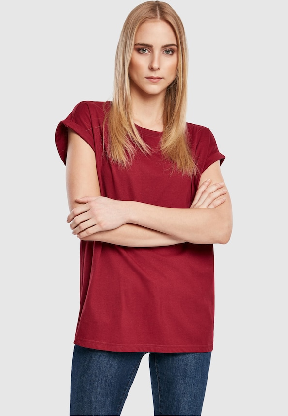 Ladies Organic Extended Shoulder Tee-0