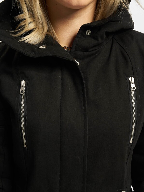 Ladies Sherpa Lined Cotton-3