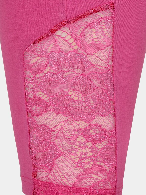 High Waist Lace Inset Cycle-4