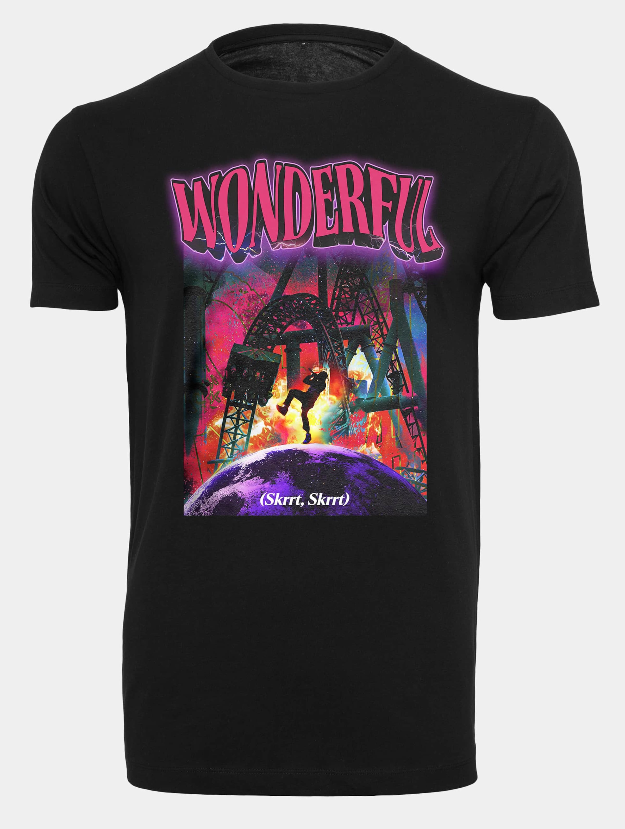 Mister Tee Wonderful Männer,Unisex op kleur zwart, Maat XL