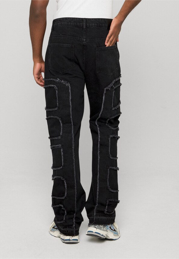 Kosa Destroyed Straight Jeans-1