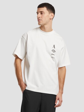 Another Cotton Lab Coffee and Workout Oversized T-Shirt