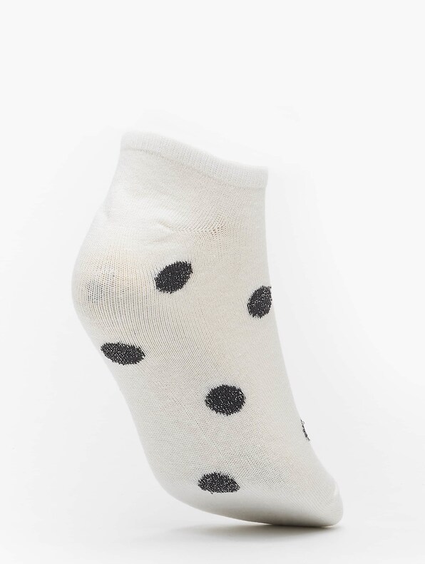 No Show Socks Dots 5-Pack-10