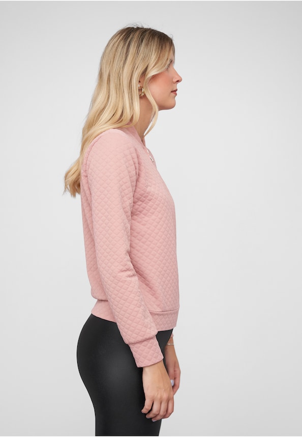 Blouson with Diamond Stitch-3