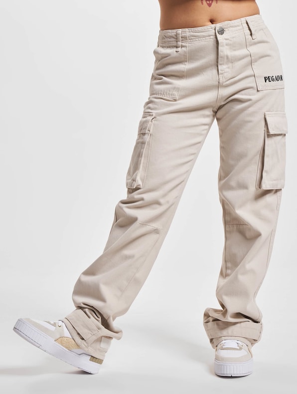 Pegador Arlia Wide Cargo Pants-0