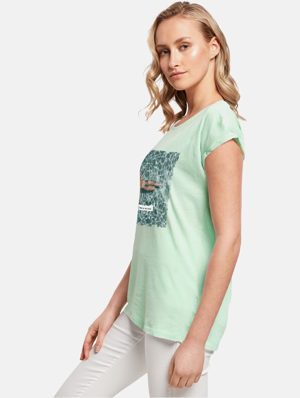 Ladies Summer - On My Mind T-Shirt-2