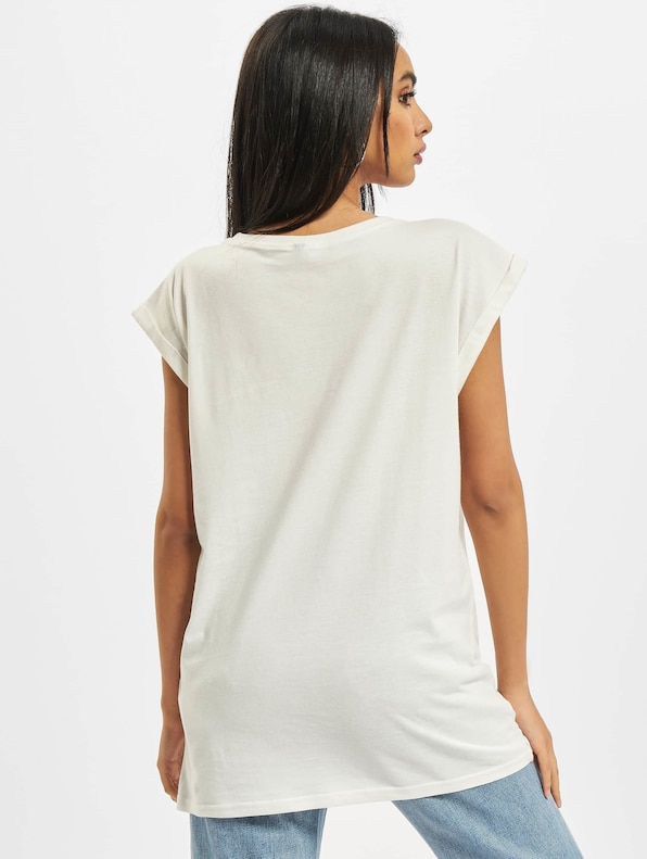 Build Your Brand Ladies Extended Shoulder T-Shirt Ready For-1
