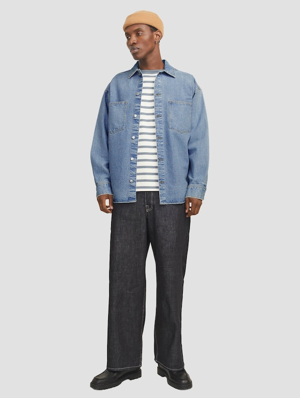 Jack & Jones Henry Denim Overshirt Hemden-3