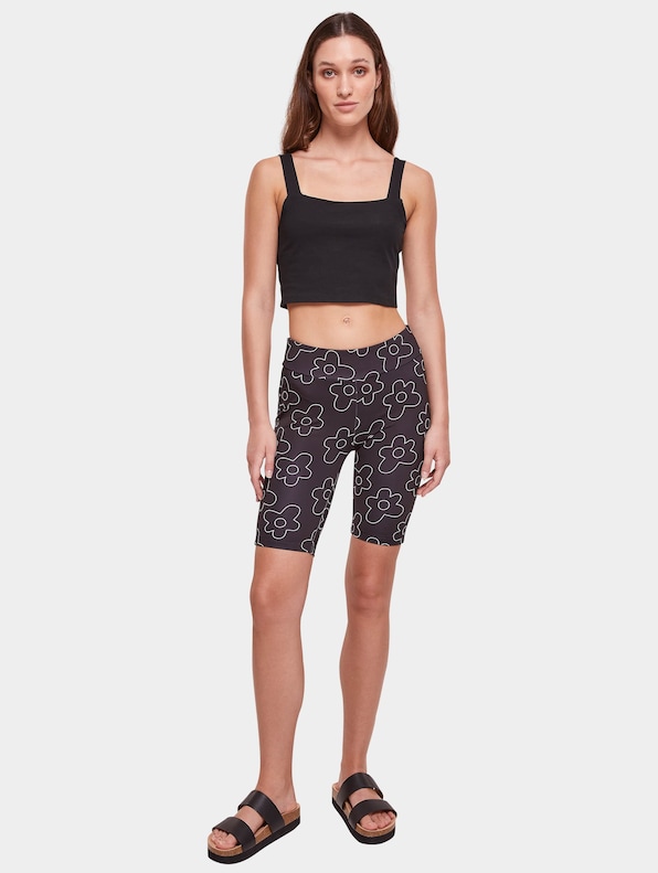 Ladies High Waist Aop Tech Cycle-3