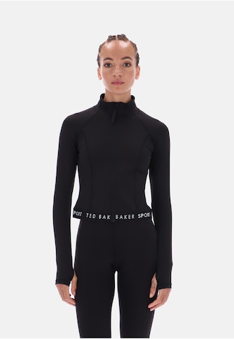 MARIE ESSENTIALS CROPPED ZIP-UP JACKET