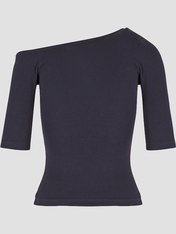 Ladies Organic Asymmetric Rib-6